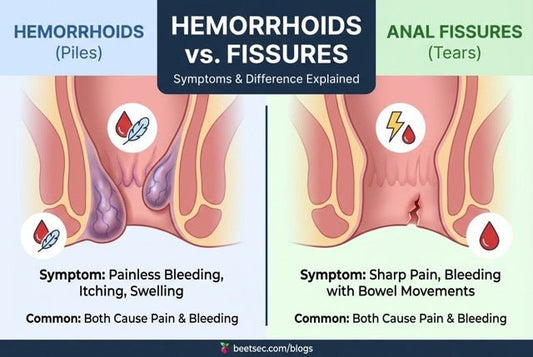 Hemorrhoids vs. Fissures: What’s Causing Your Pain? (And How to Tell the Difference) - BEETSEC