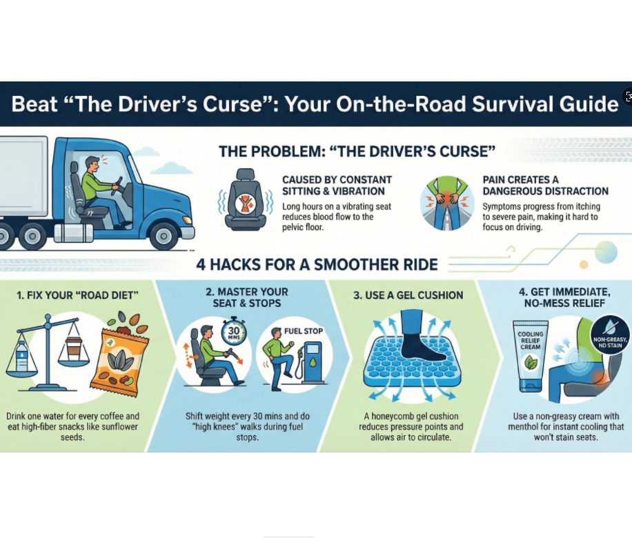 The Long Haul Survival Guide: How to Stay Comfortable When You Can't Stop - BEETSEC