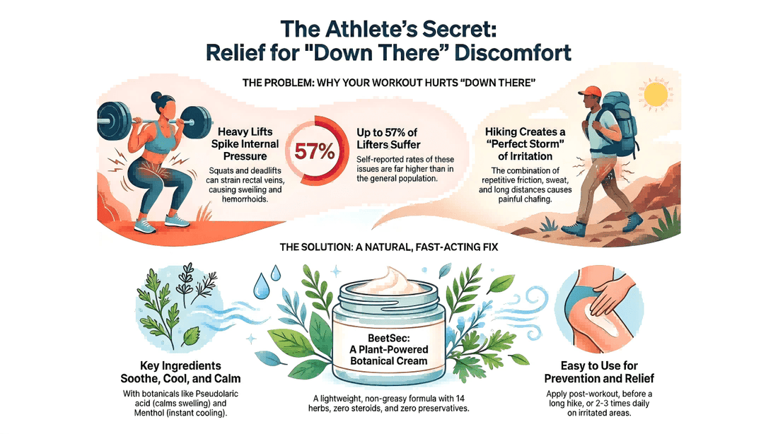 Why Fitness Enthusiasts and Hikers Secretly Struggle “Down There” — And the Natural Fix They’re Quietly Obsessed With - BEETSEC